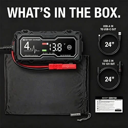 Boost X GBX155 4250A Jump Starter for 10L Gas & 8L Diesel Engines