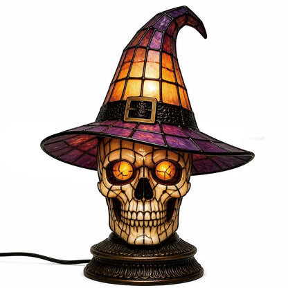 Decorative Magical Black Cat Witch Lamp for Focused Lighting