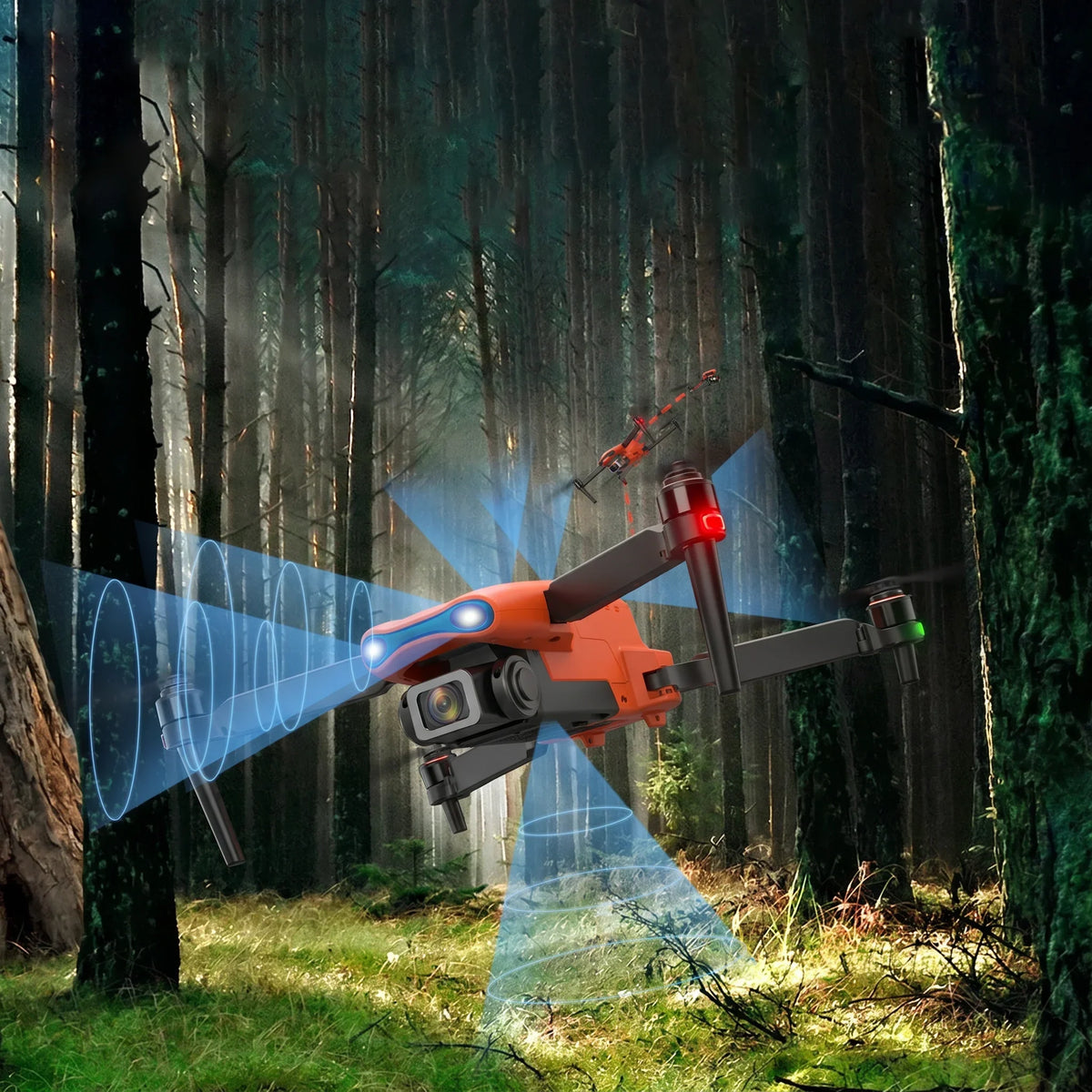 4K 5G Drone with 3-Axis Gimbal and 360° Obstacle Avoidance
