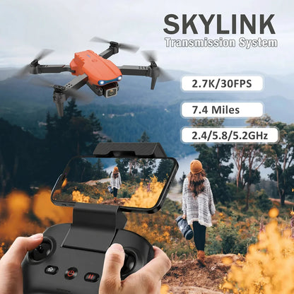 4K 5G Drone with 3-Axis Gimbal and 360° Obstacle Avoidance