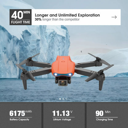 4K 5G Drone with 3-Axis Gimbal and 360° Obstacle Avoidance