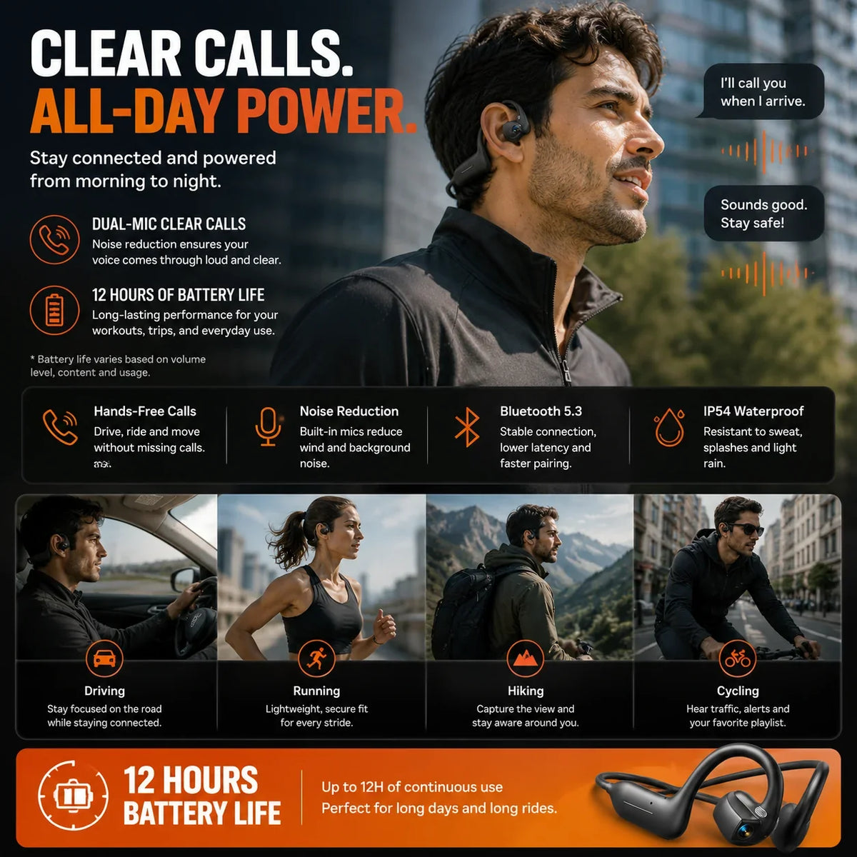 Purpose-Built Smart POV Camera Headset – Hands- Video, Photos &
