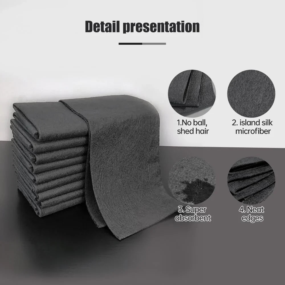 Easy-Care 10 Counts Magic Cleaning Cloth, Reuseable Thickened Streak