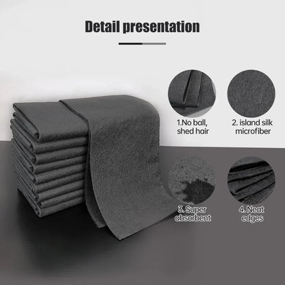 Easy-Care 10 Counts Magic Cleaning Cloth, Reuseable Thickened Streak