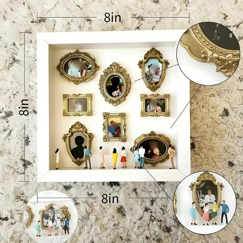 Purpose-Built DIY Mini Museum Silhouette Box – Celebrate Your Unique