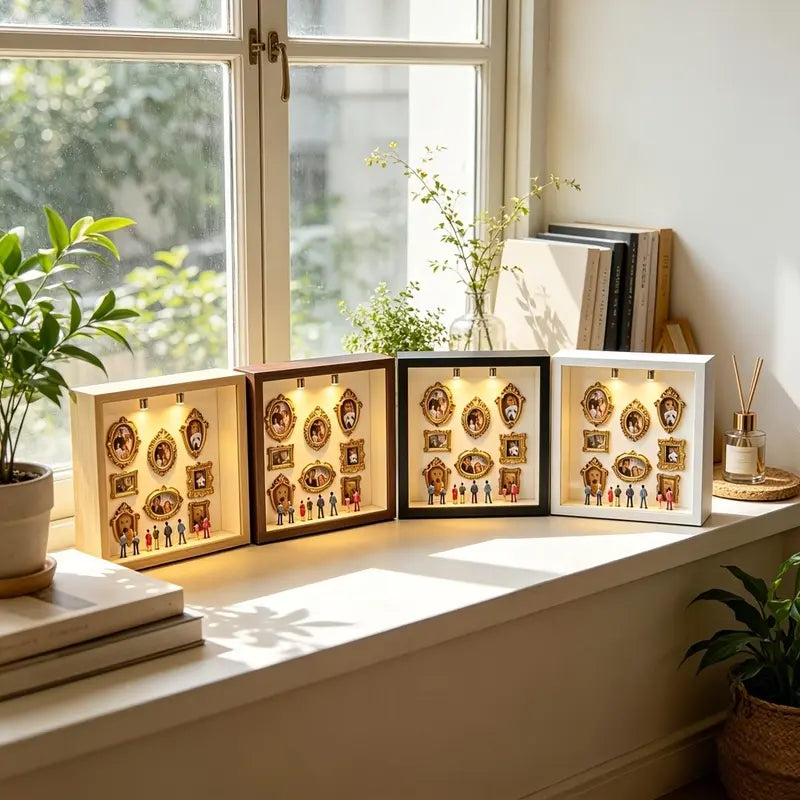 Purpose-Built DIY Mini Museum Silhouette Box – Celebrate Your Unique