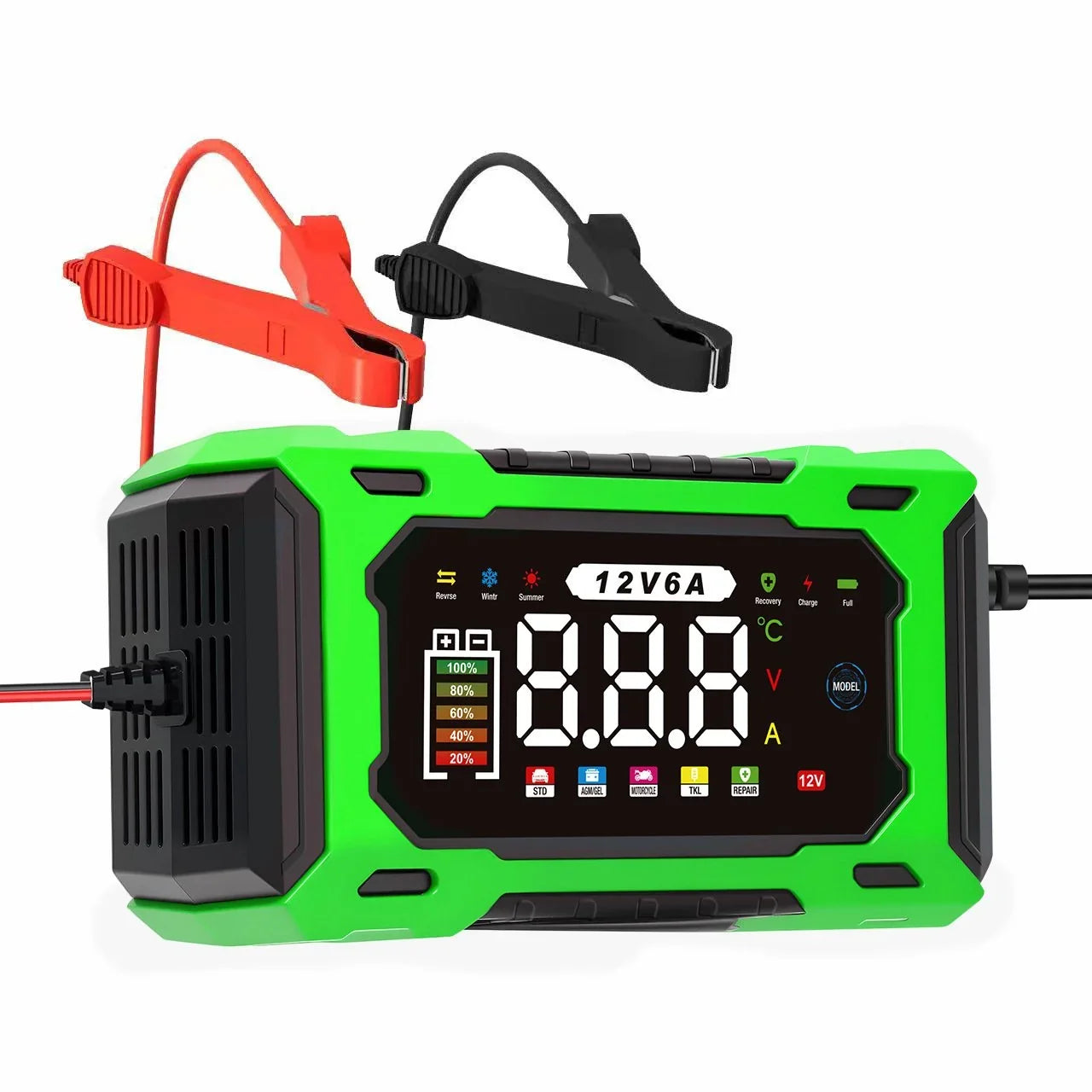 Purpose-Built 12V/24V Smart Battery Charger, Maintainer & Trickle