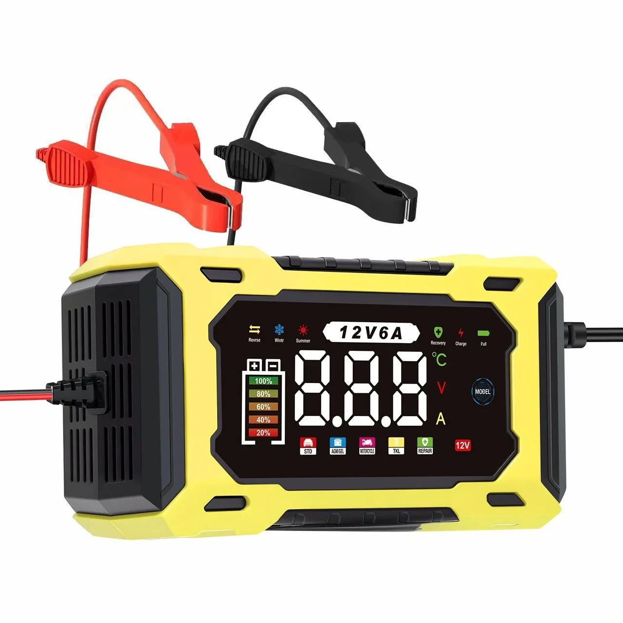 Purpose-Built 12V/24V Smart Battery Charger, Maintainer & Trickle