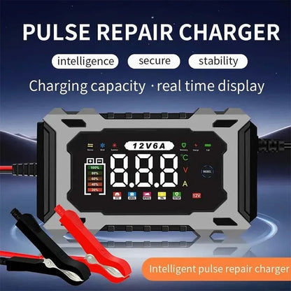 Purpose-Built 12V/24V Smart Battery Charger, Maintainer & Trickle
