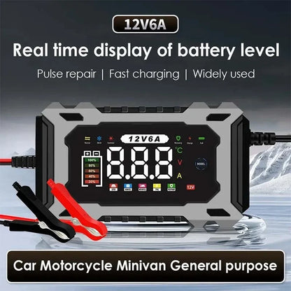 Purpose-Built 12V/24V Smart Battery Charger, Maintainer & Trickle