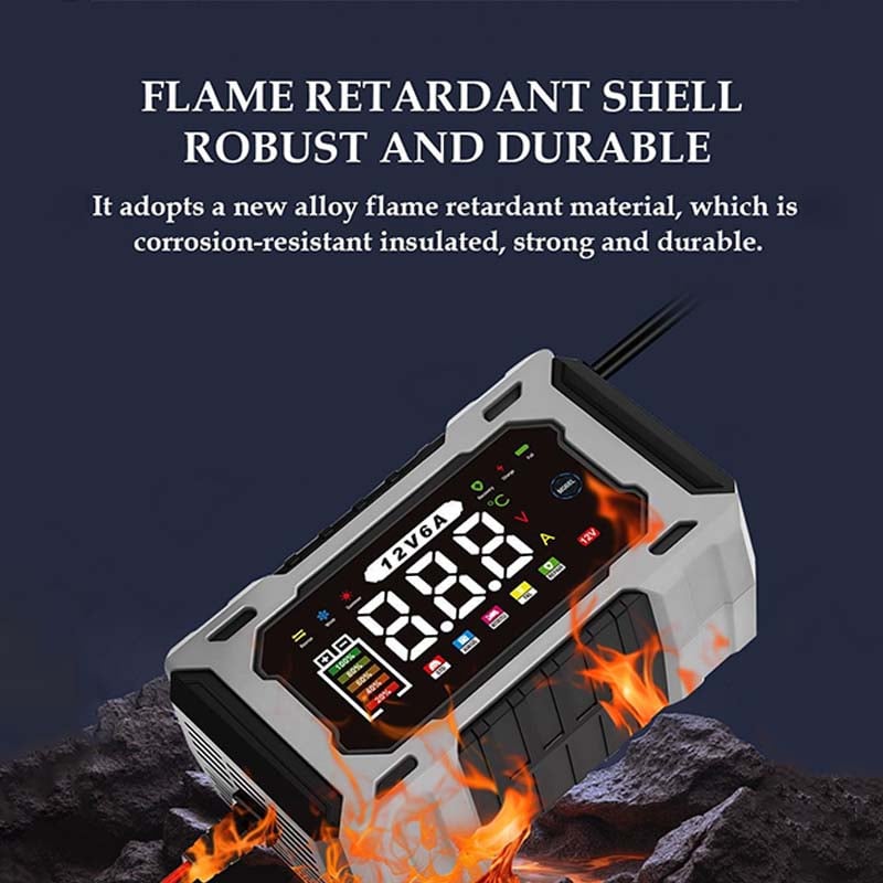 Purpose-Built 12V/24V Smart Battery Charger, Maintainer & Trickle