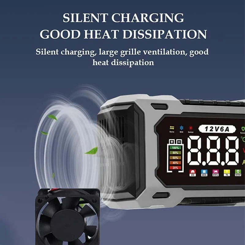 Purpose-Built 12V/24V Smart Battery Charger, Maintainer & Trickle