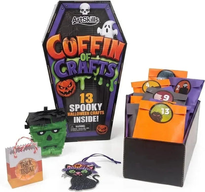 Purpose-Built Coffin Of Crafts Advent Calendar – 13 Days Of Spooky