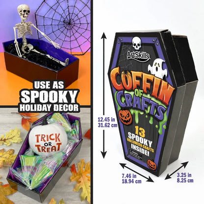 Purpose-Built Coffin Of Crafts Advent Calendar – 13 Days Of Spooky