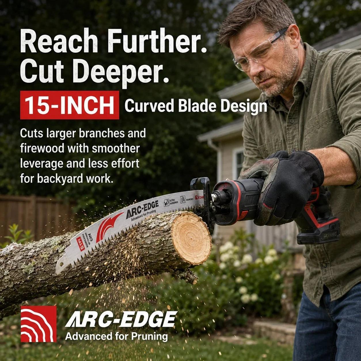 Purpose-Built Japanese Style Heavy Duty Forged Blade Sawzall
