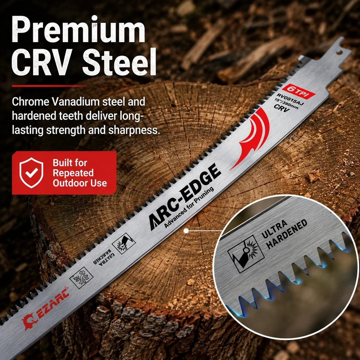 Purpose-Built Japanese Style Heavy Duty Forged Blade Sawzall