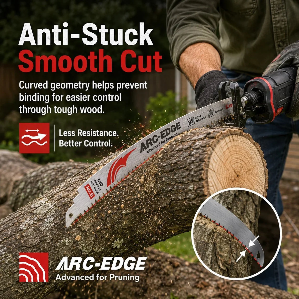 Purpose-Built Japanese Style Heavy Duty Forged Blade Sawzall