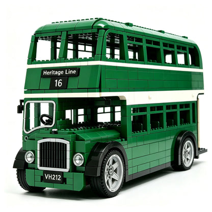 Purpose-Built 1960s Heritage Double-Decker Bus Building