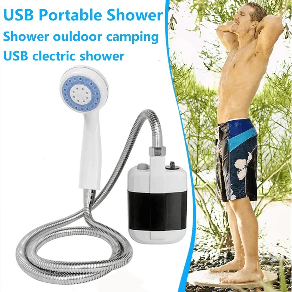 Compact Outdoor Rinse System for Campsite Shower Use