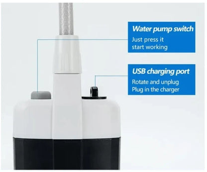 Compact Outdoor Rinse System for Campsite Shower Use