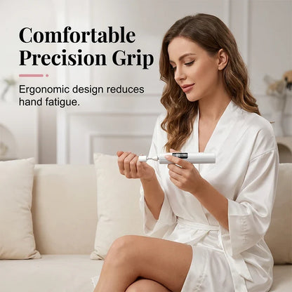 Purpose-Built Professional Electric Nail Polisher – Smooths thick