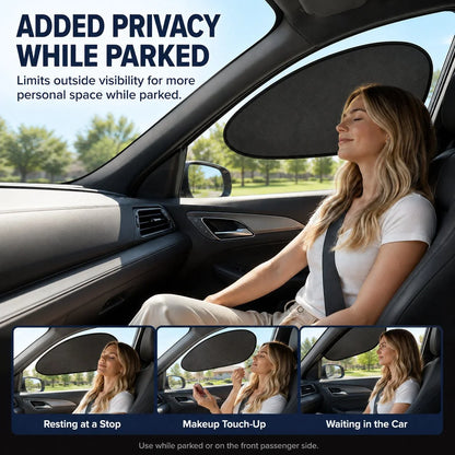 Outdoor-Ready 2/4-Pack Car Window Sun – & SUVs for Garden Display