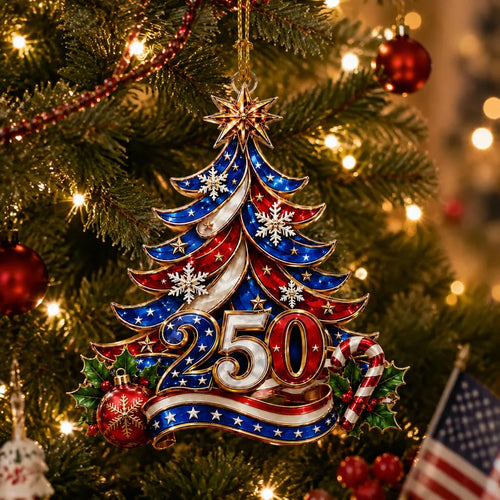Purpose-Built USA 250th Anniversary Ornament for Everyday Use