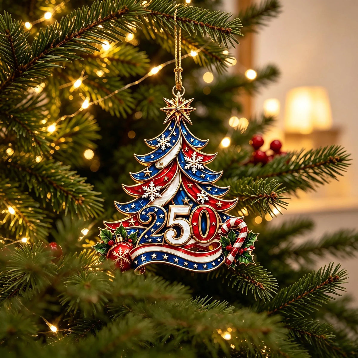Purpose-Built USA 250th Anniversary Ornament for Everyday Use