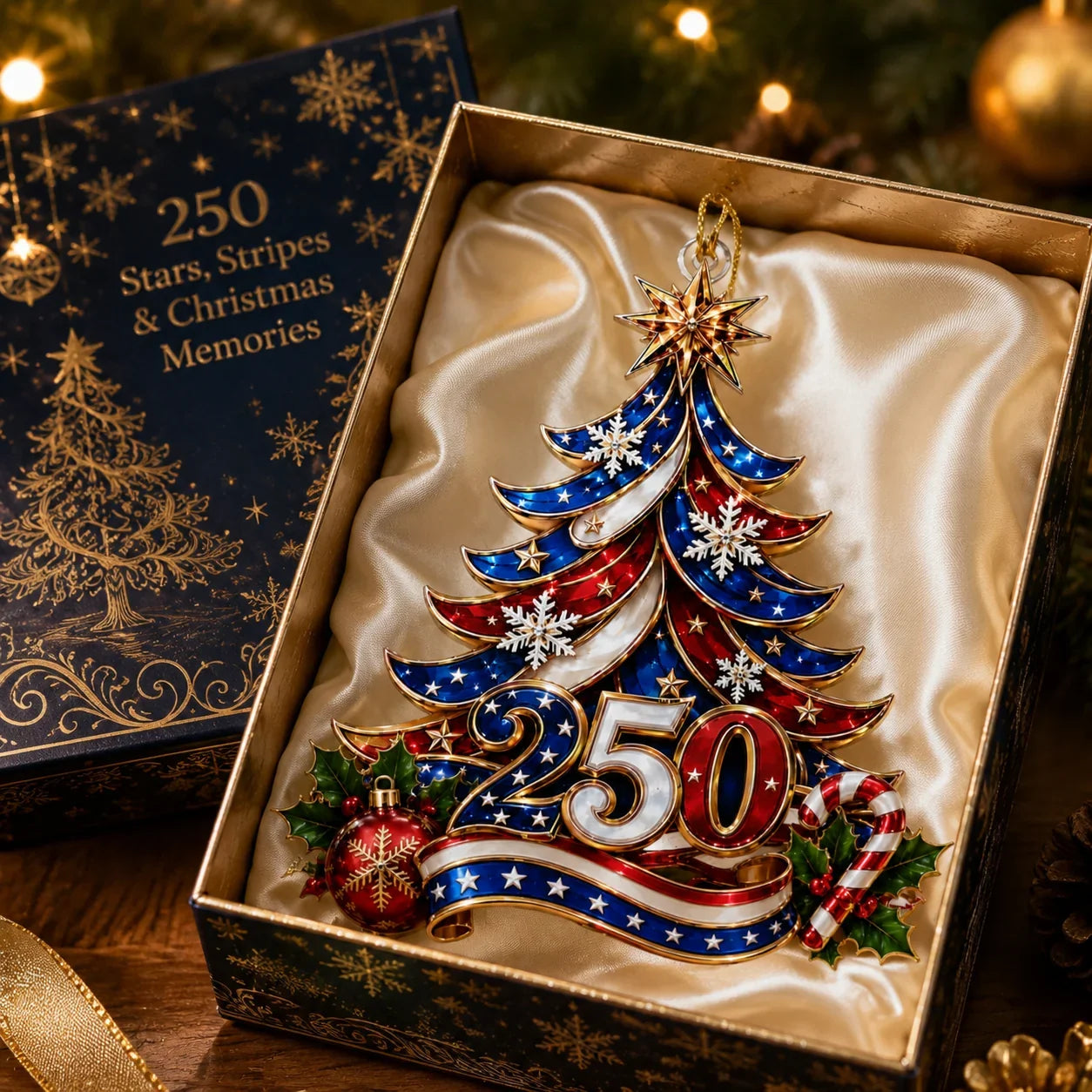 Purpose-Built USA 250th Anniversary Ornament for Everyday Use