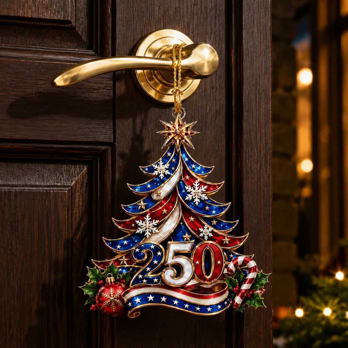 Purpose-Built USA 250th Anniversary Ornament for Everyday Use