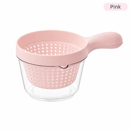 Easy-Use 2-in-1 Drain – Fruits Effortlessly for Daily Kitchen Tasks