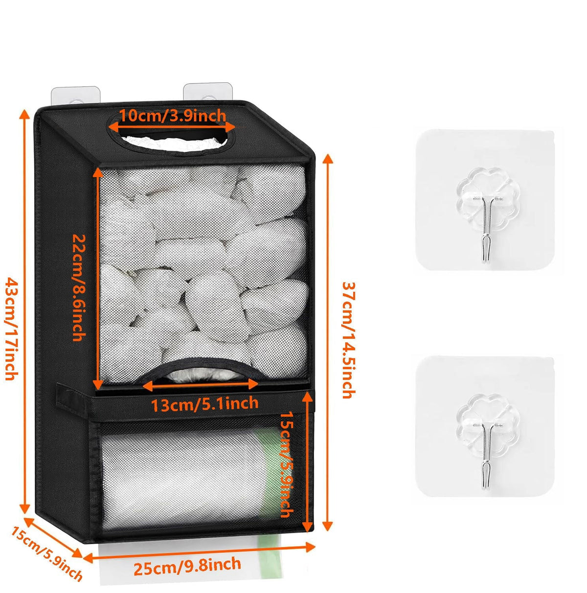 Easy-Use 2-in-1 Durable – Storage Organizer for Daily Kitchen Tasks