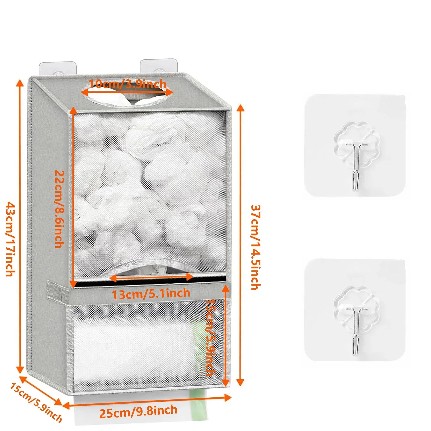 Easy-Use 2-in-1 Durable – Storage Organizer for Daily Kitchen Tasks