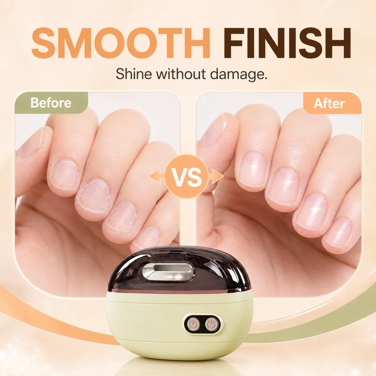 Purpose-Built 2-in-1 Electric Nail Clipper with LED for Everyday Use