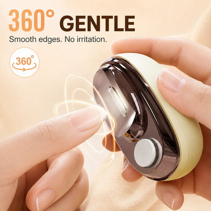 Purpose-Built 2-in-1 Electric Nail Clipper with LED for Everyday Use