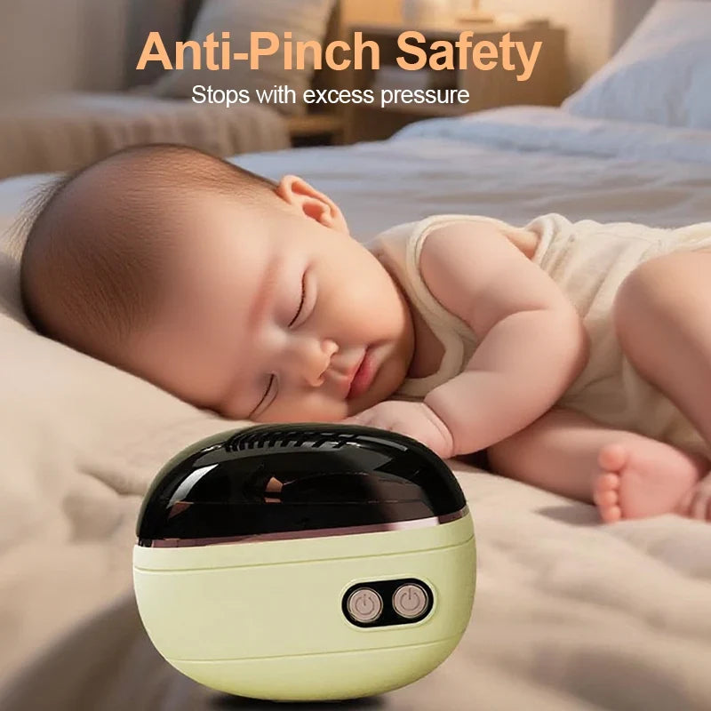 Purpose-Built 2-in-1 Safe Electric Nail Clipper &