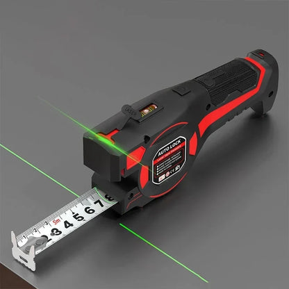 Purpose-Built 2-in-1 Tape Measure with Laser Guide for Everyday Use