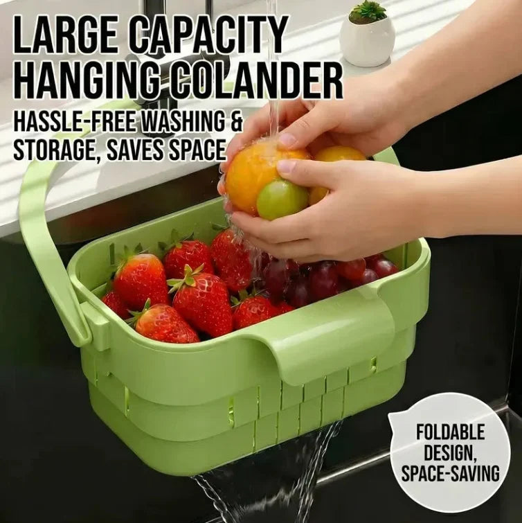 Practical 2 -PACK Foldable Hanging Kitchen Sink Drain