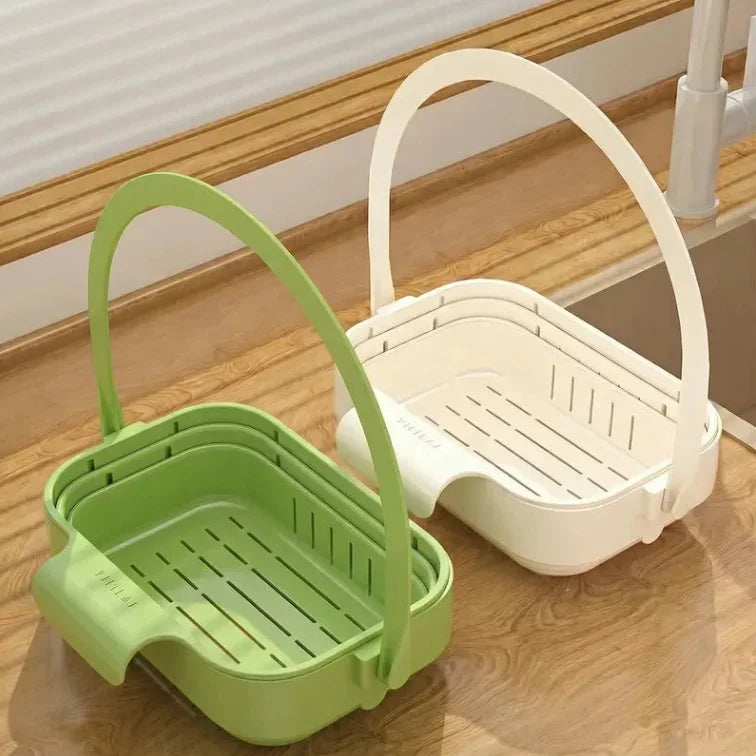 Practical 2 -PACK Foldable Hanging Kitchen Sink Drain
