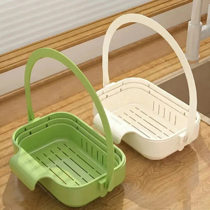 Practical 2 -PACK Foldable Hanging Kitchen Sink Drain