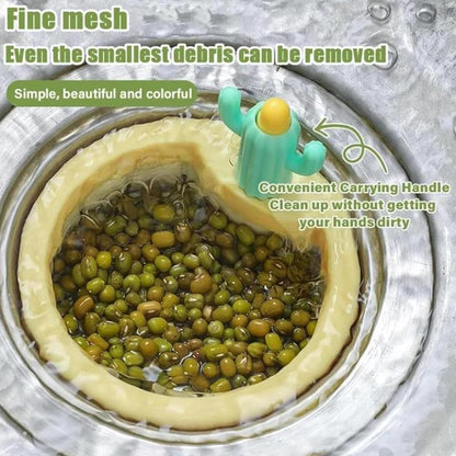 Practical 2pcs Cactus Kitchen Automatic Dumping Sink