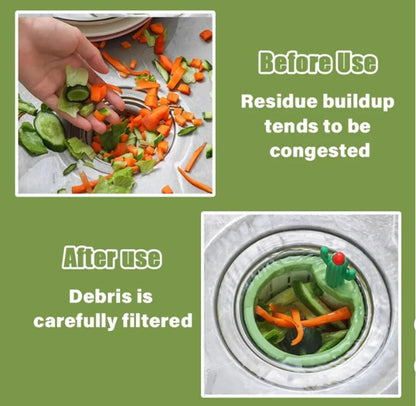 Practical 2pcs Cactus Kitchen Automatic Dumping Sink