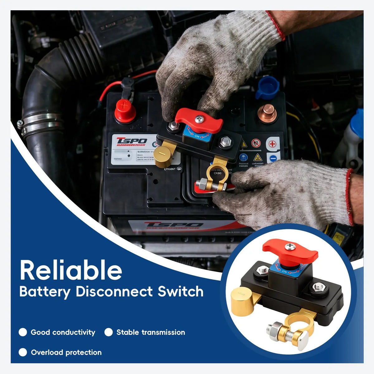 Practical The second half-price Car Battery Disconnect Switch - Pure