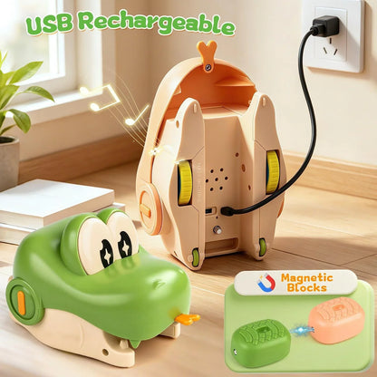 Hands-On 2-Player Remote Control Snake Toy, Realistic Crawling