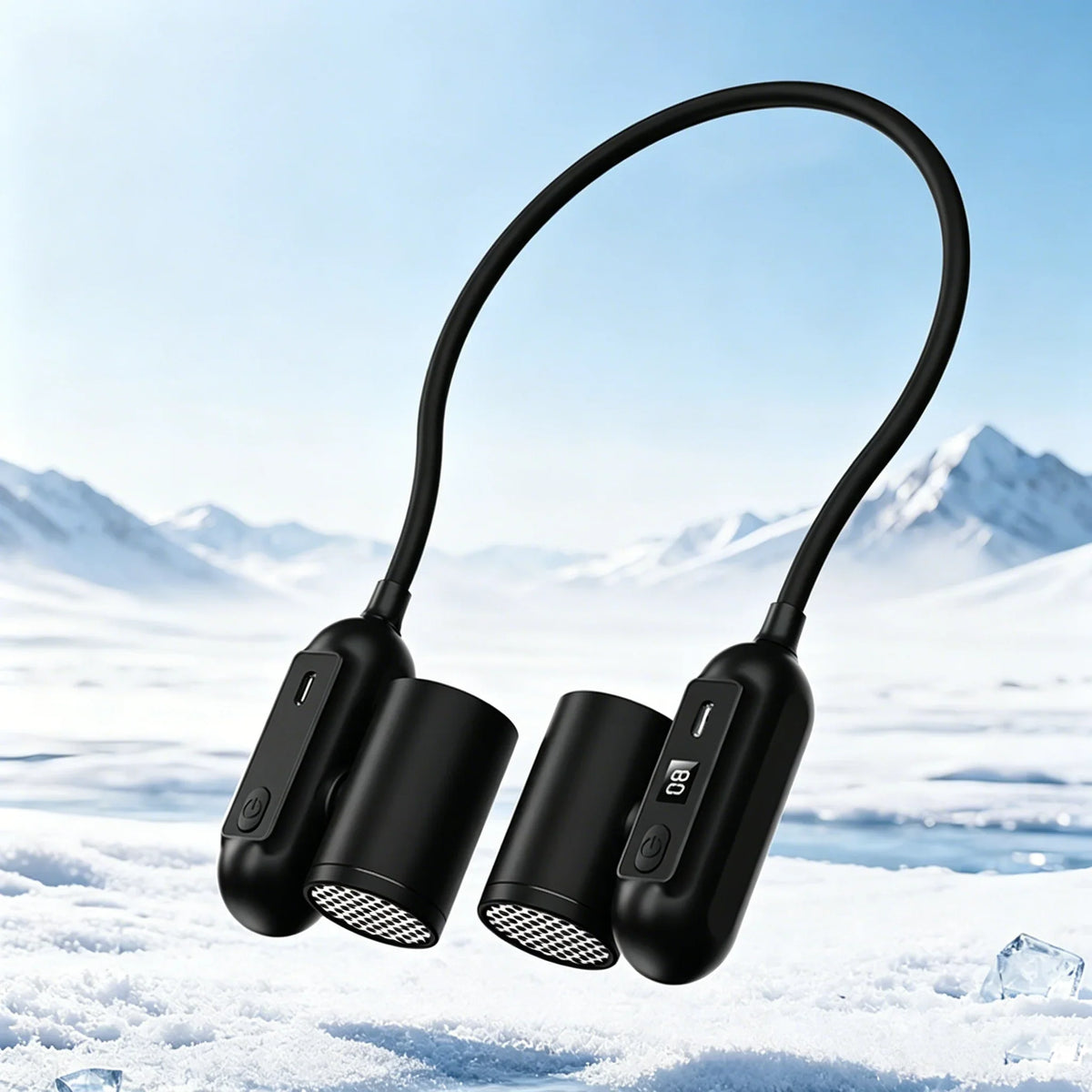 Purpose-Built 360° ly Bendable Adjustment Dual Cooling