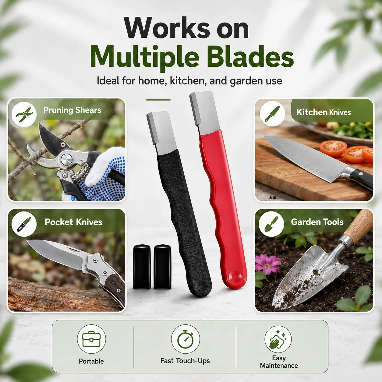 Easy-Use Professional Kitchen Knife Sharpener for Daily Kitchen Tasks