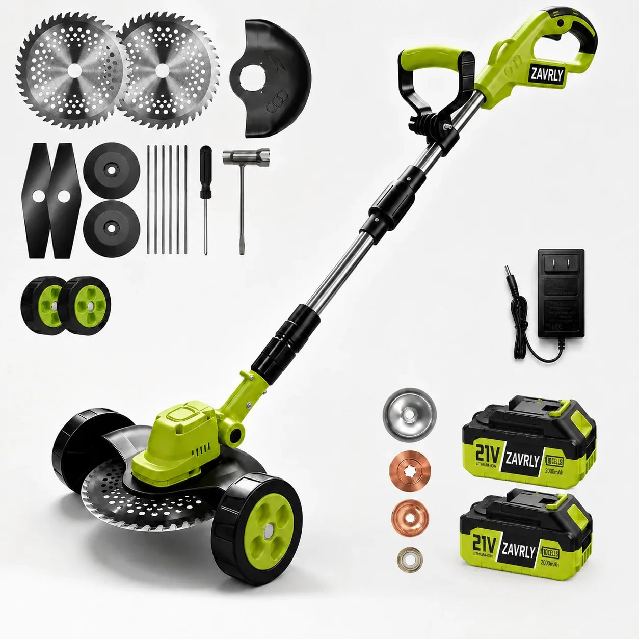 Distinctive 21V 3-in-1 Cordless String Trimmer, Edger & Mini Mower