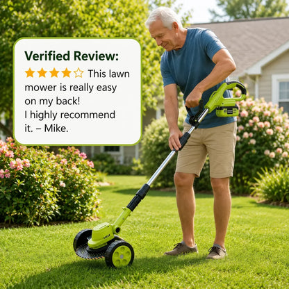 Distinctive 21V 3-in-1 Cordless String Trimmer, Edger & Mini Mower