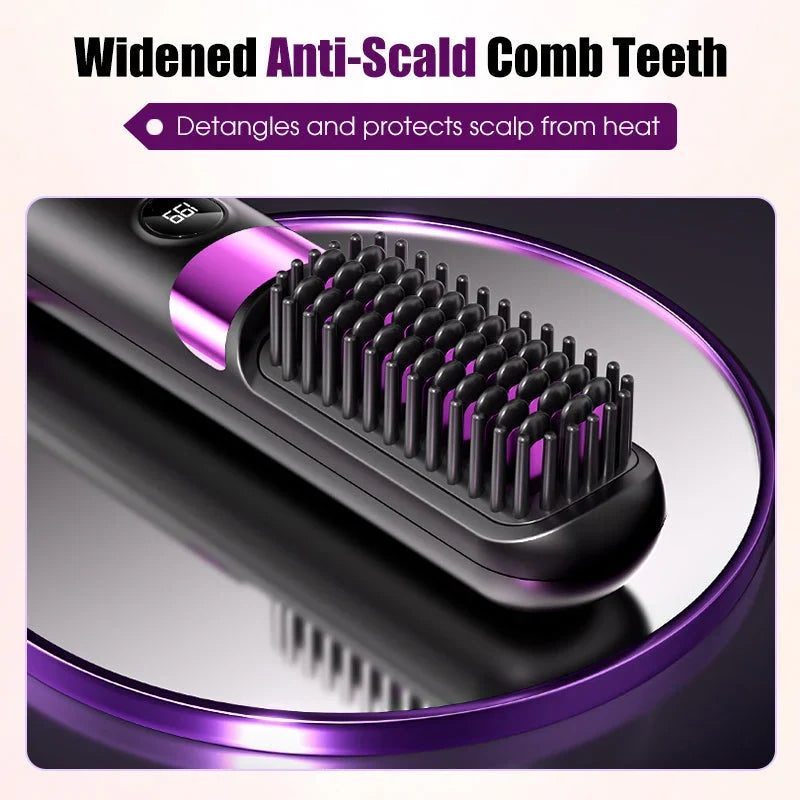 Purpose-Built 3-in-1 Portable Cordless Hair Straightener