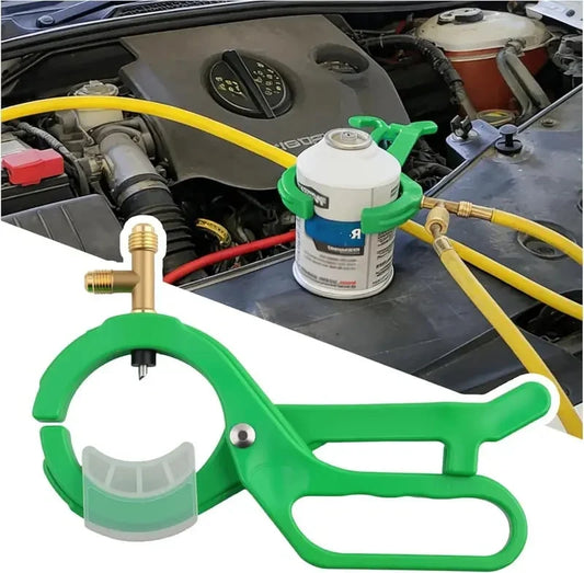Vehicle-Ready 3-in-1 Refrigerant Can Tap Valve for R12 & R134A Car AC